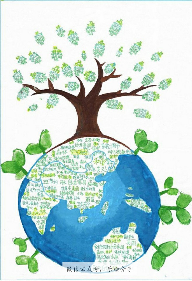 兒童畫(huà) 科技 環(huán)保